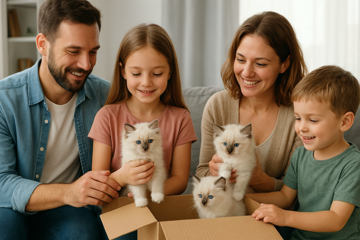 Ragdoll Kittens for Adoption