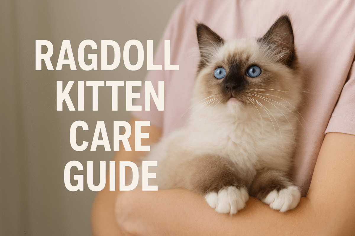 Ragdoll Kitten Care Guide for First-Time Owners